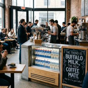 How Buffalo Milk Is Making Its Way Into Perth Coffee Shops