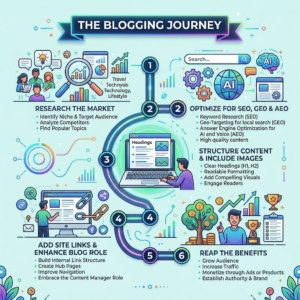 The Blog Writer’s Journey: From Blank Page to Business Asset.
